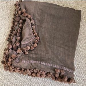 Matta Dupatta Scarf in Bark NWT